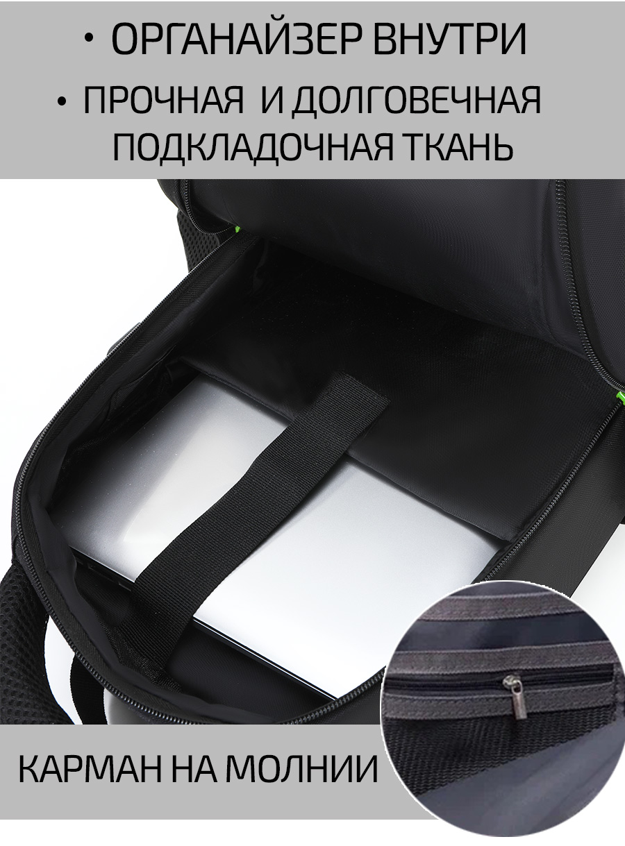 Рюкзак Evoline Гоночная машина - фото 4