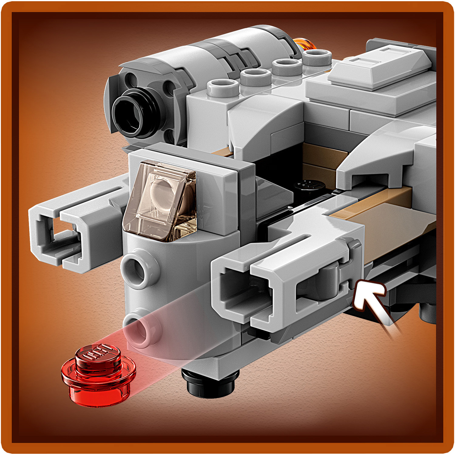 Конструктор LEGO Star Wars The Razor Crest Microfighter блочный - фото 4