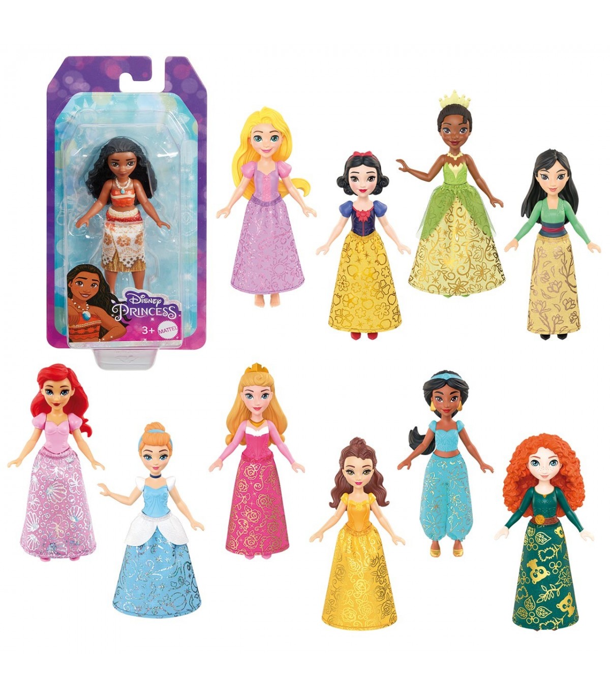 Кукла мини Arnetta Mattel Disney Princess в ассортименте HPL55 - фото 1