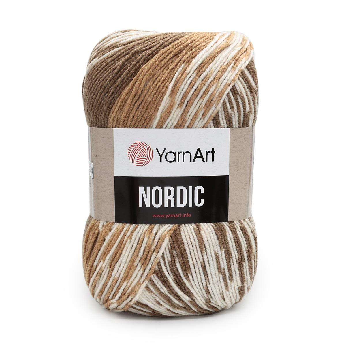 Пряжа YarnArt Nordic полушерстяная 150 г 510 м 653 меланж 3 мотка - фото 7