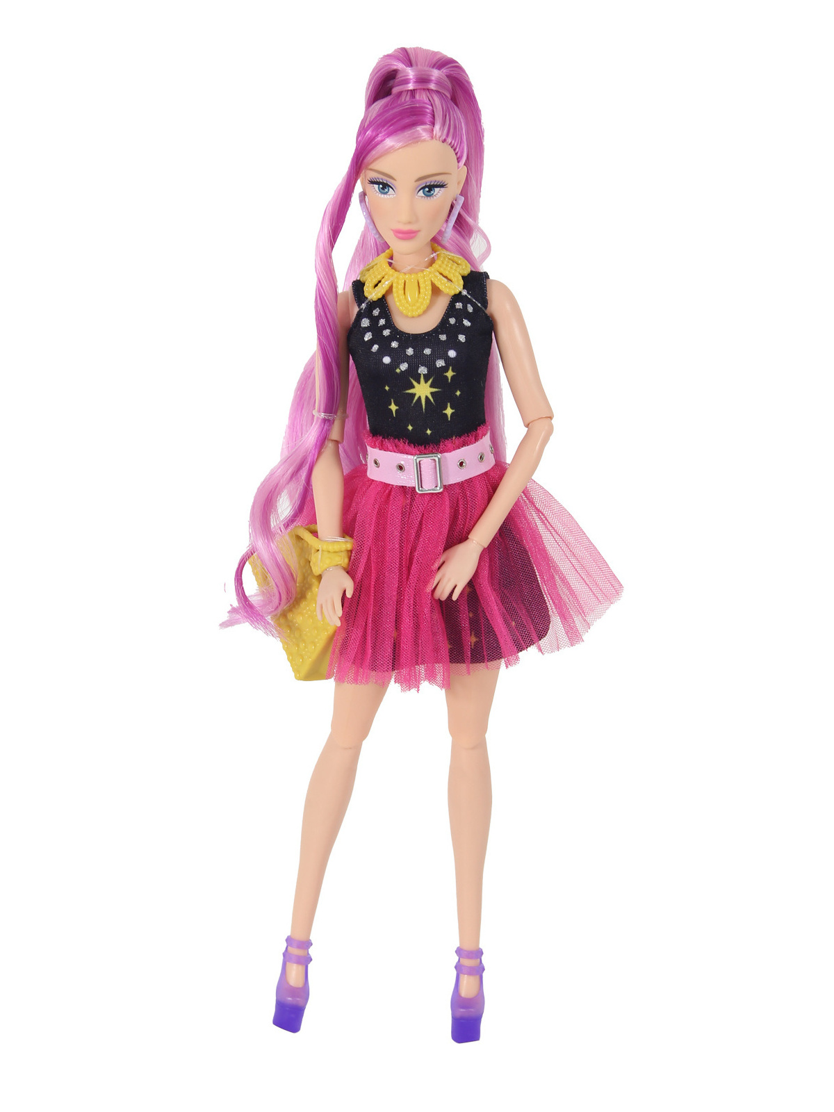 Кукла модельная Defa Lucy высота 29 см 8527//сиреневый - фото 1