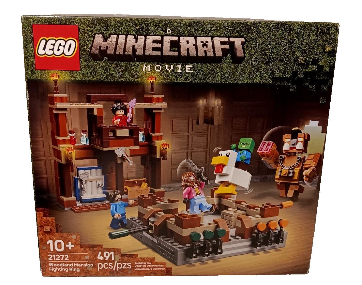 Конструктор LEGO Minecraft Movie Бойцовский ринг 491 дет. - фото 6