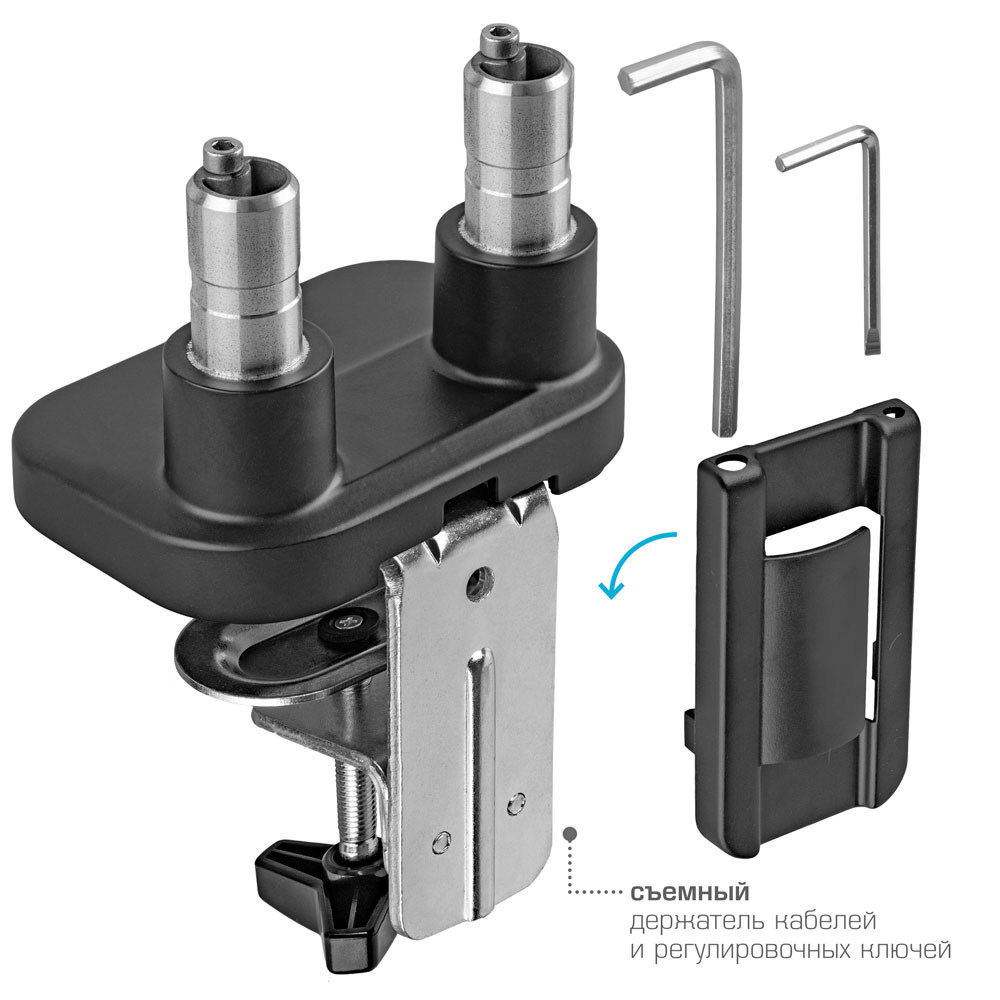 Кронштейн для двух мониторов TUAREX ALTA-15 - фото 7