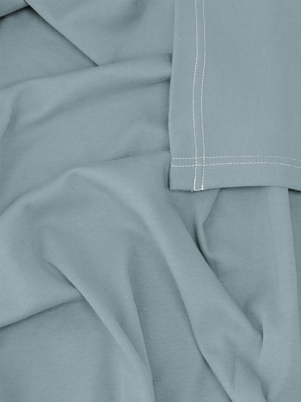 Пелёнка Mjolk Baby Blue трикотаж 85х115 см - фото 3