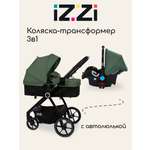 Коляска трансформер iZZi Универсальная зеленый
