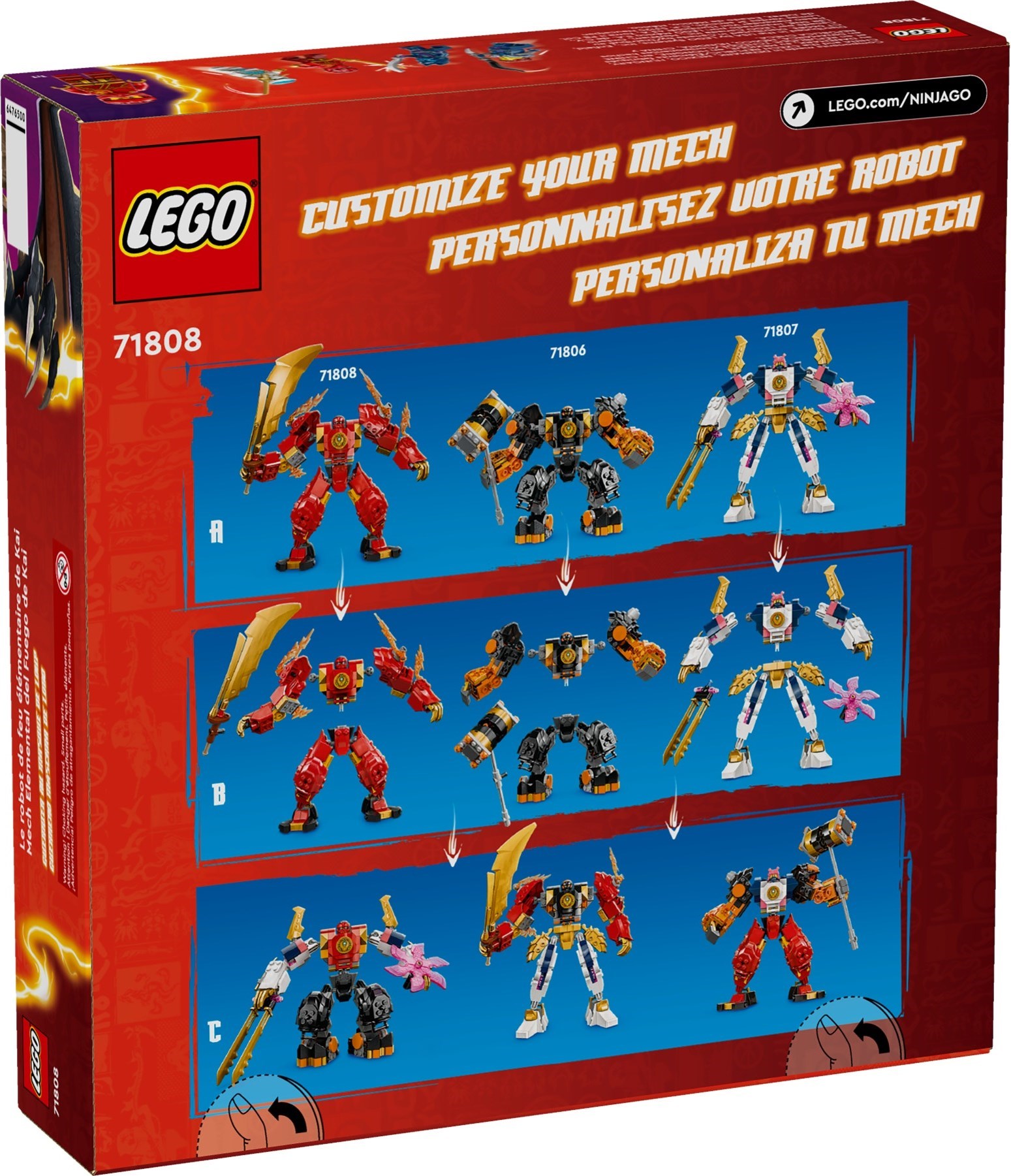Конструктор LEGO NINJAGO 71808 322 дет. - фото 3