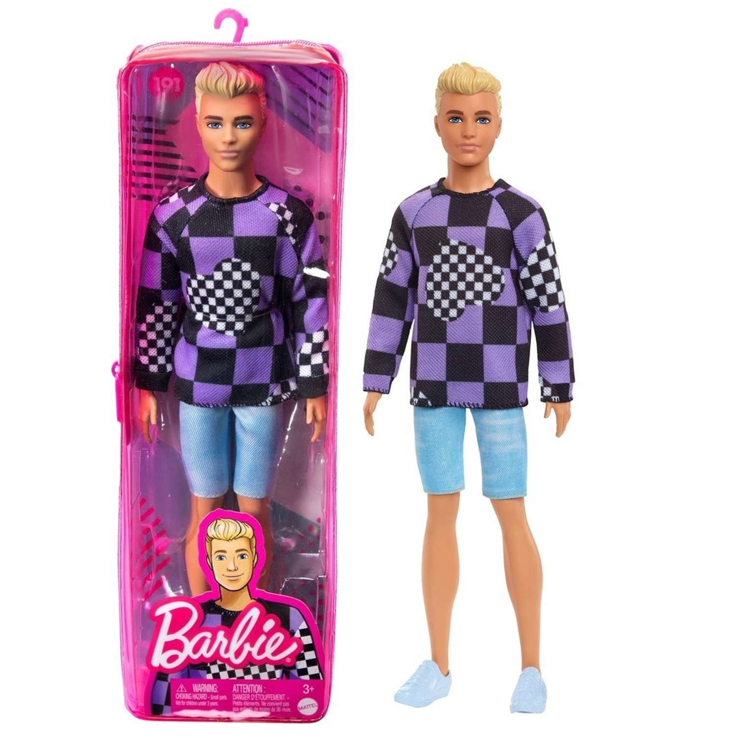 Кукла модельная Barbie DWK44 - фото 6