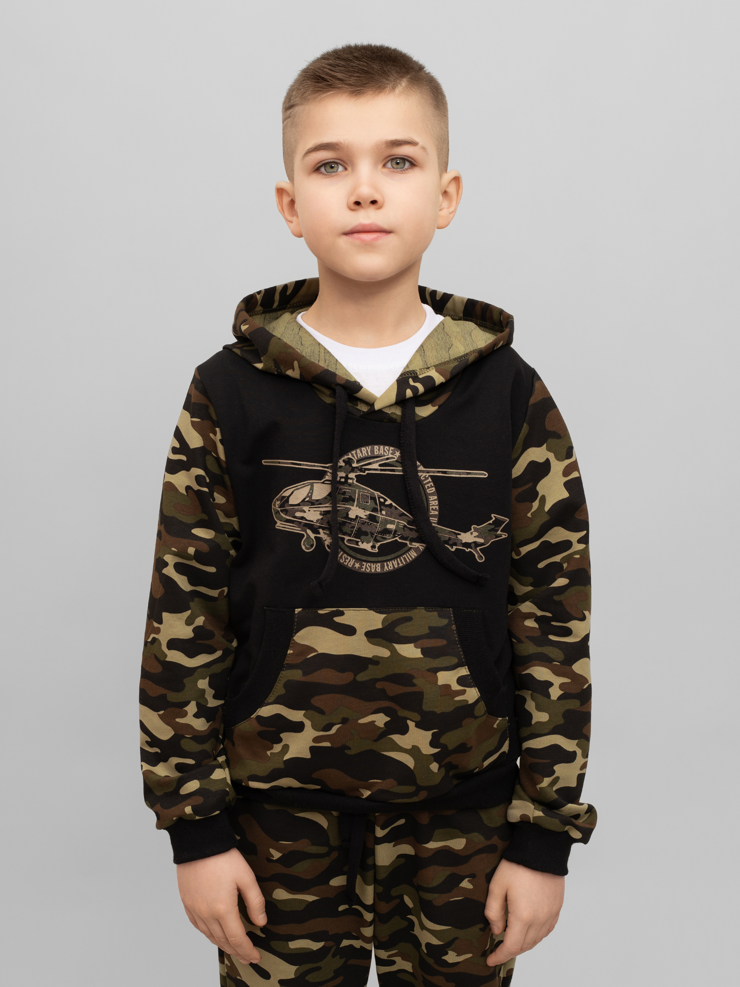Худи и брюки Утенок 747 хаки экспедиция - фото 15
