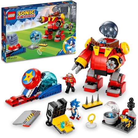 Конструктор LEGO Sonic the Hedgehog Sonic vs Dr. Eggman Death Egg блочный