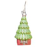 Ёлочное украшение Магия праздника Елка заснеженная 15 см