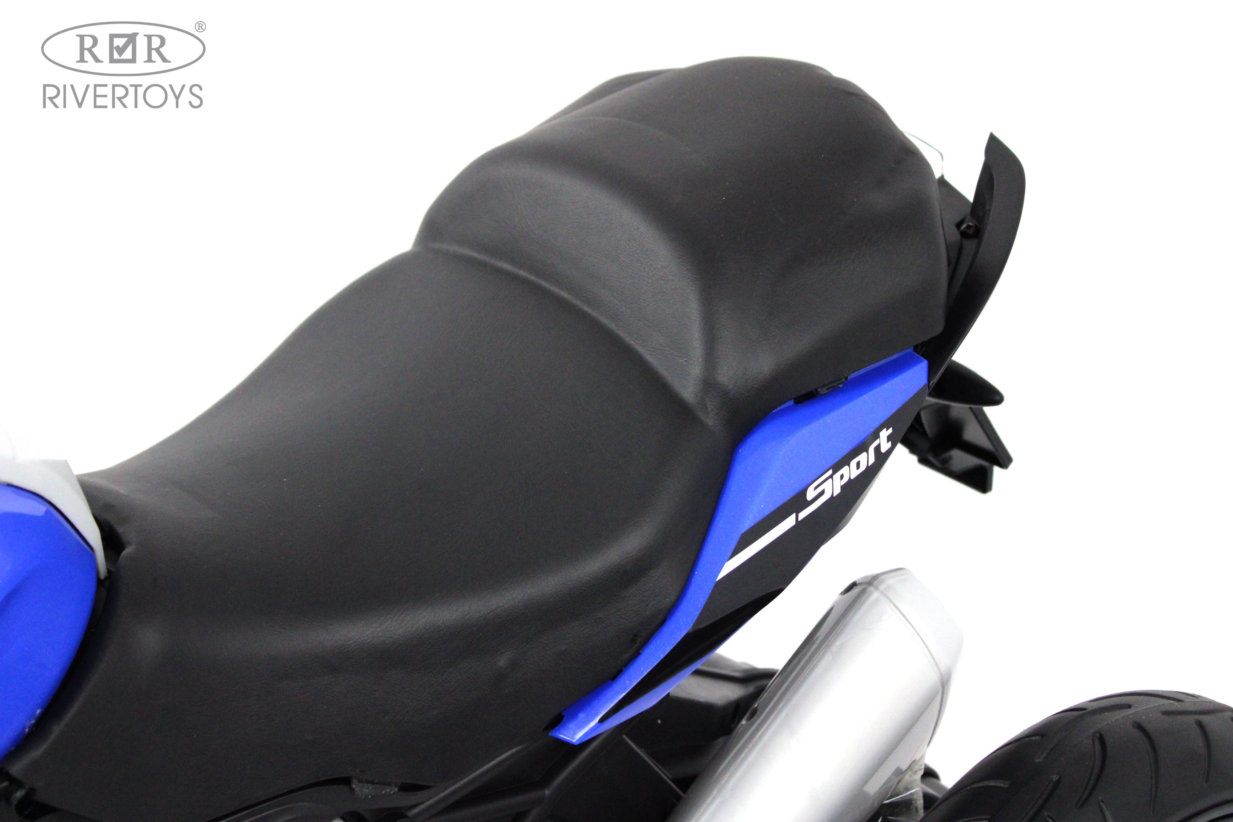 Электромобиль RIVERTOYS Z333ZZ-BLUE - фото 7