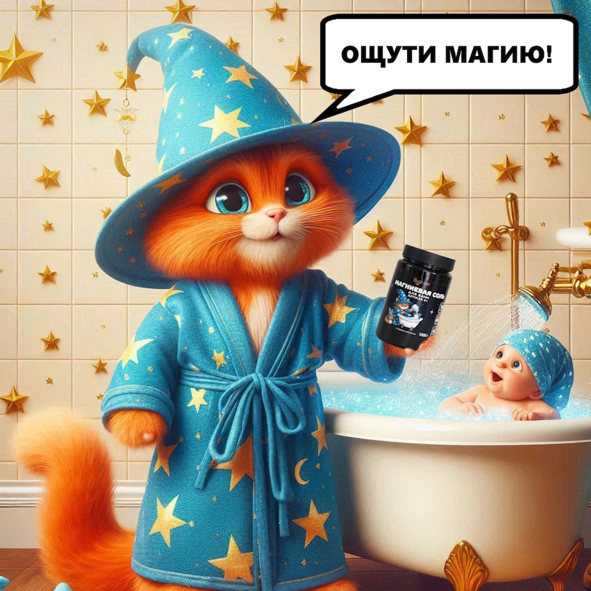 Соль для ванн Magic cat - фото 8