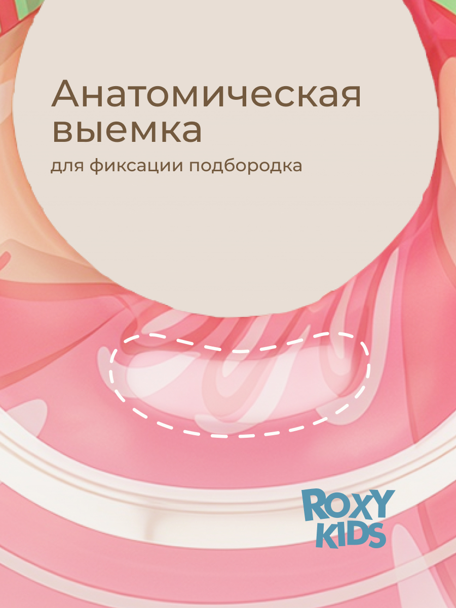 Круг для купания ROXY-KIDS Flipper Ангел белый - фото 3