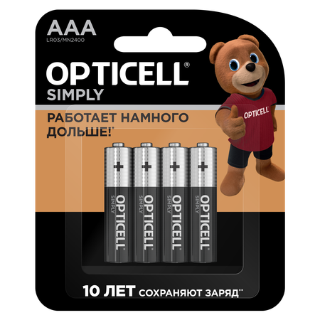 Батарейки OPTICELL Simply AAA 4шт