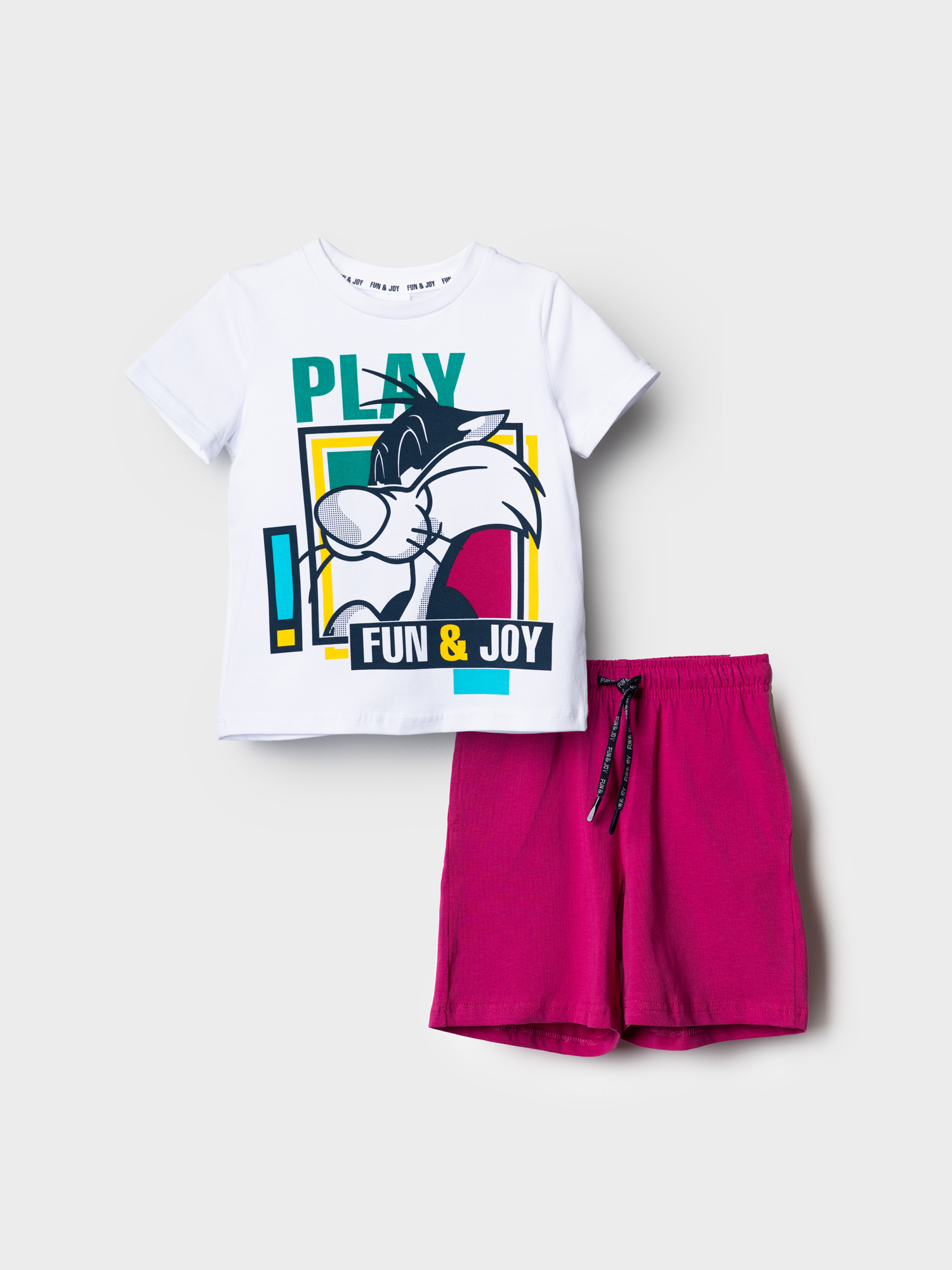 Футболка и шорты PlayToday 12632021 - фото 5