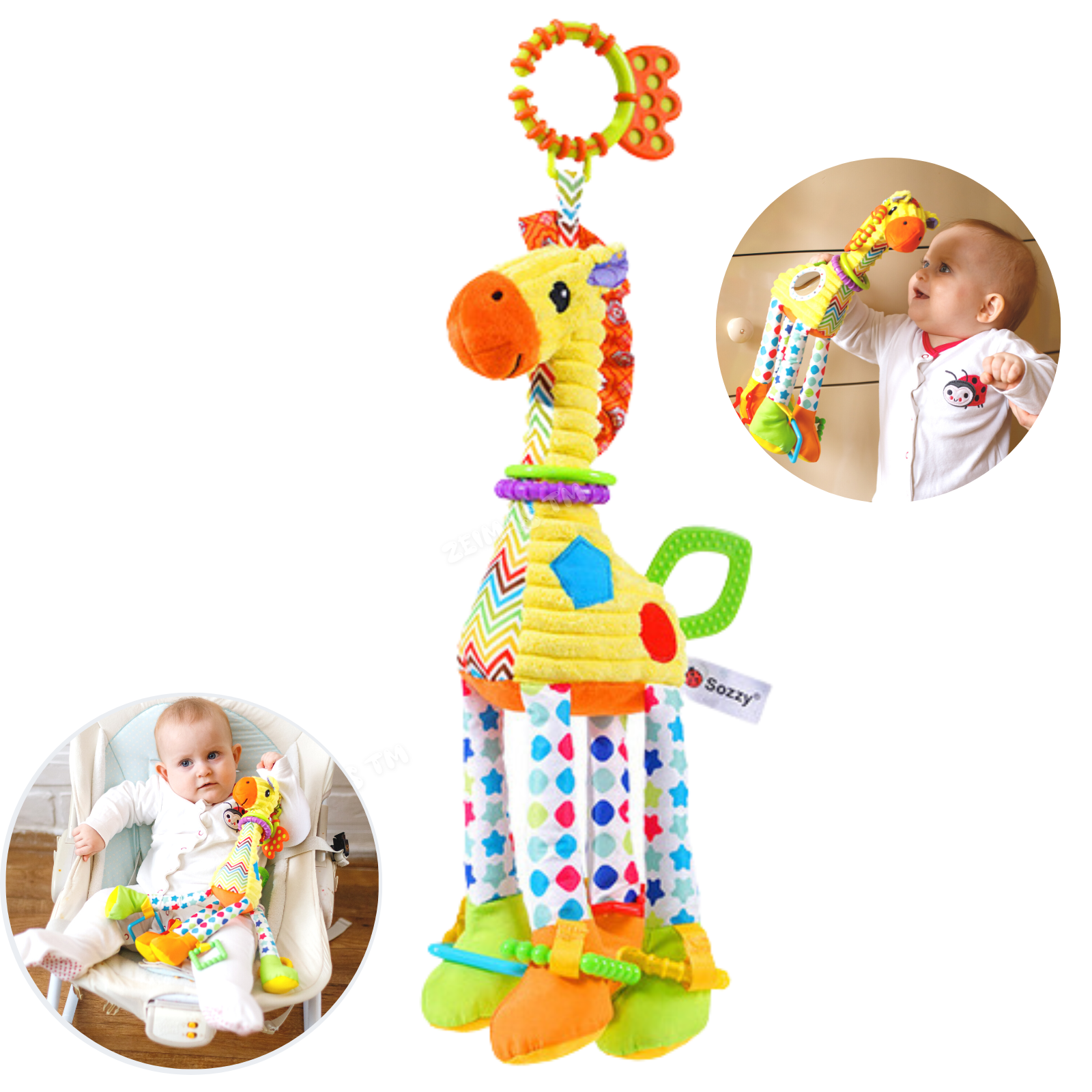 Игрушка Zeimas подвеска Жираф - фото 15