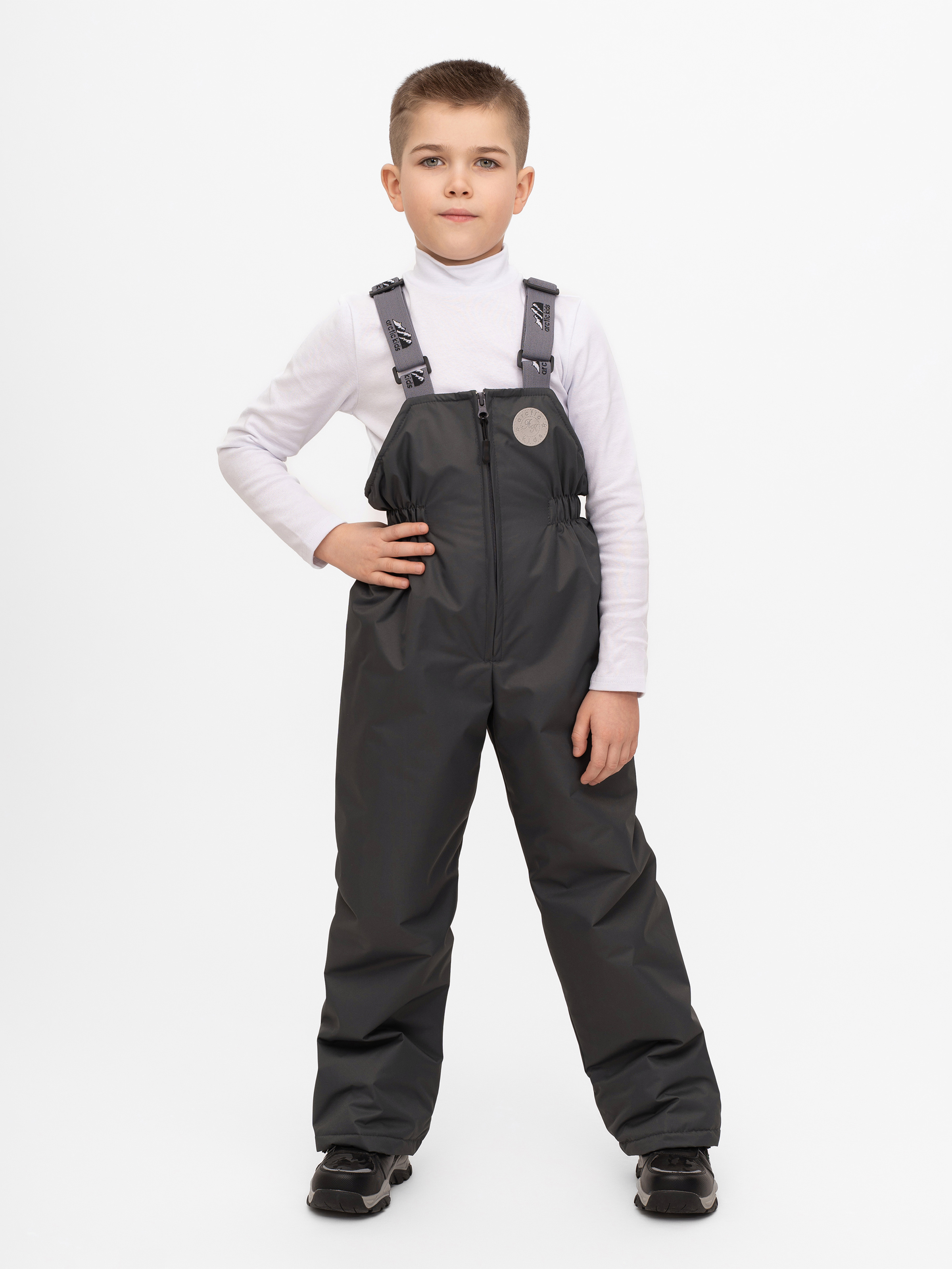 Полукомбинезон Arctic kids 60-013 серый - фото 20