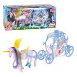 Игровой набор Наша Игрушка Карета с лошадью