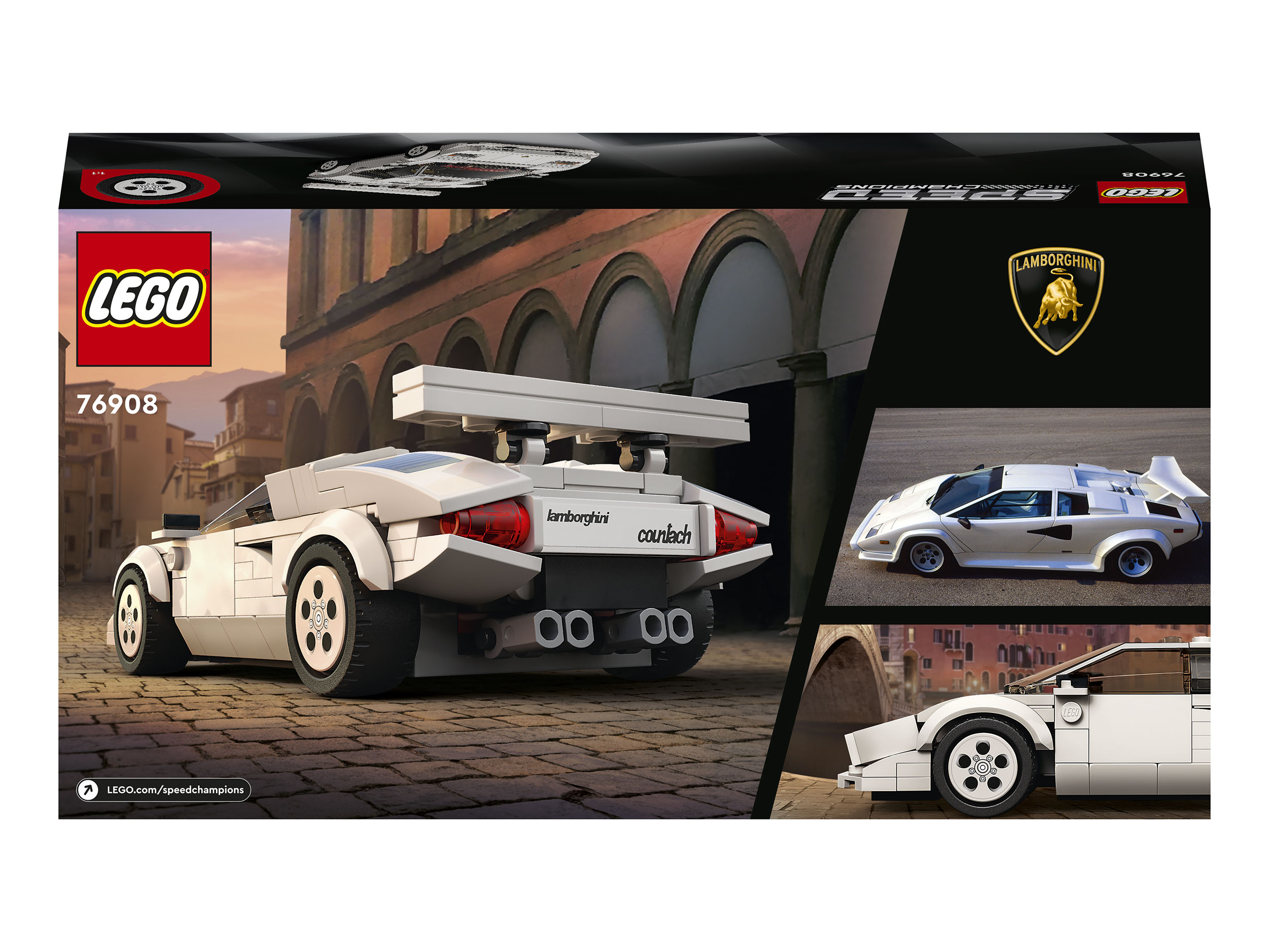 Конструктор LEGO Speed Champions Lamborghini Countach 262 дет. - фото 13
