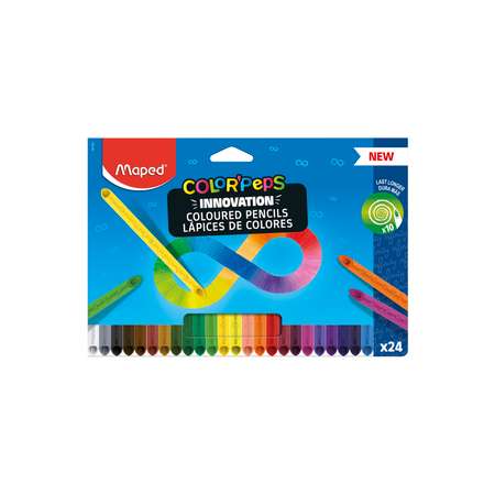 Карандаши цветные MAPED 24 шт.