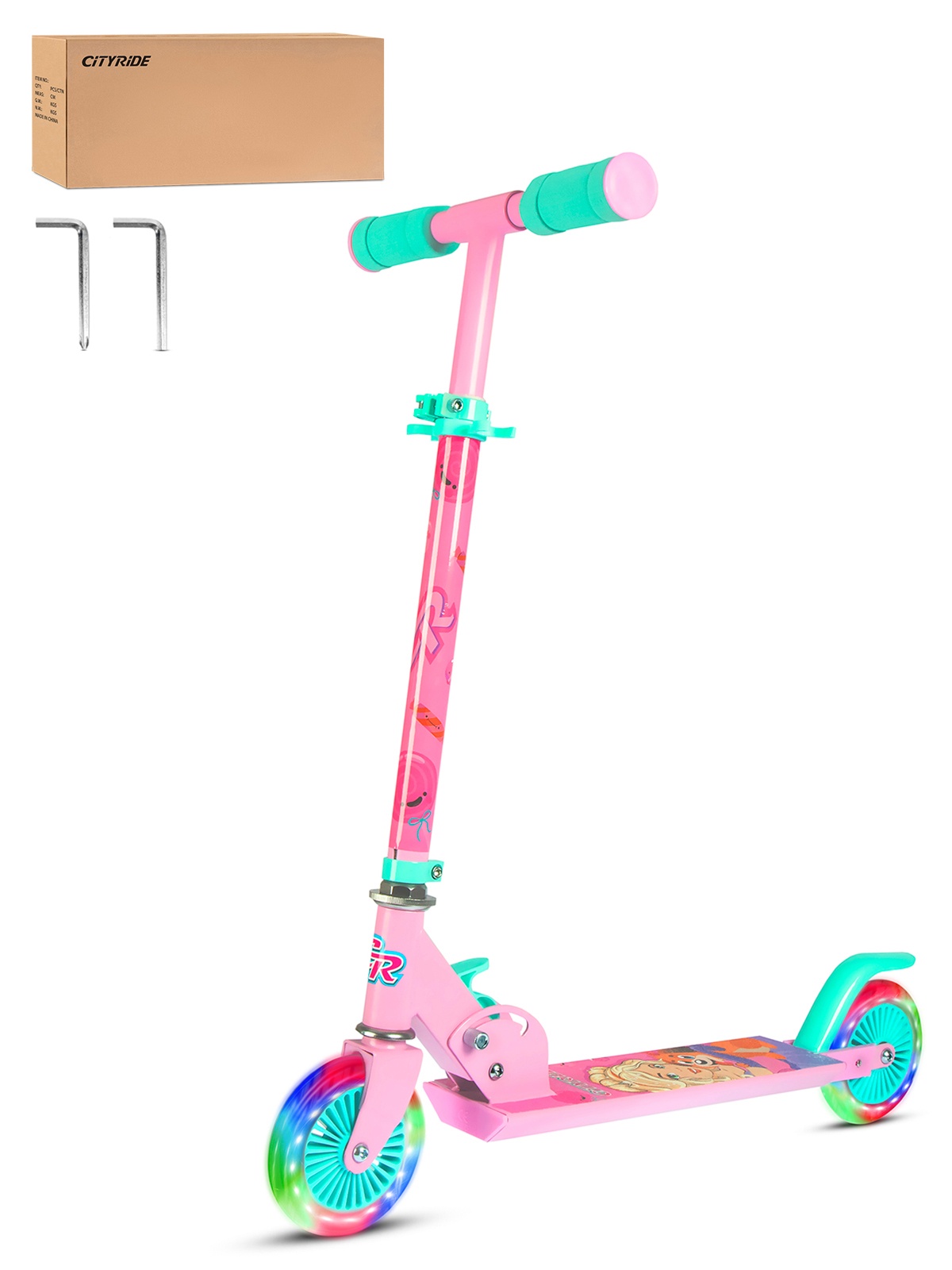 Самокат CITYRIDE двухколесный - фото 12