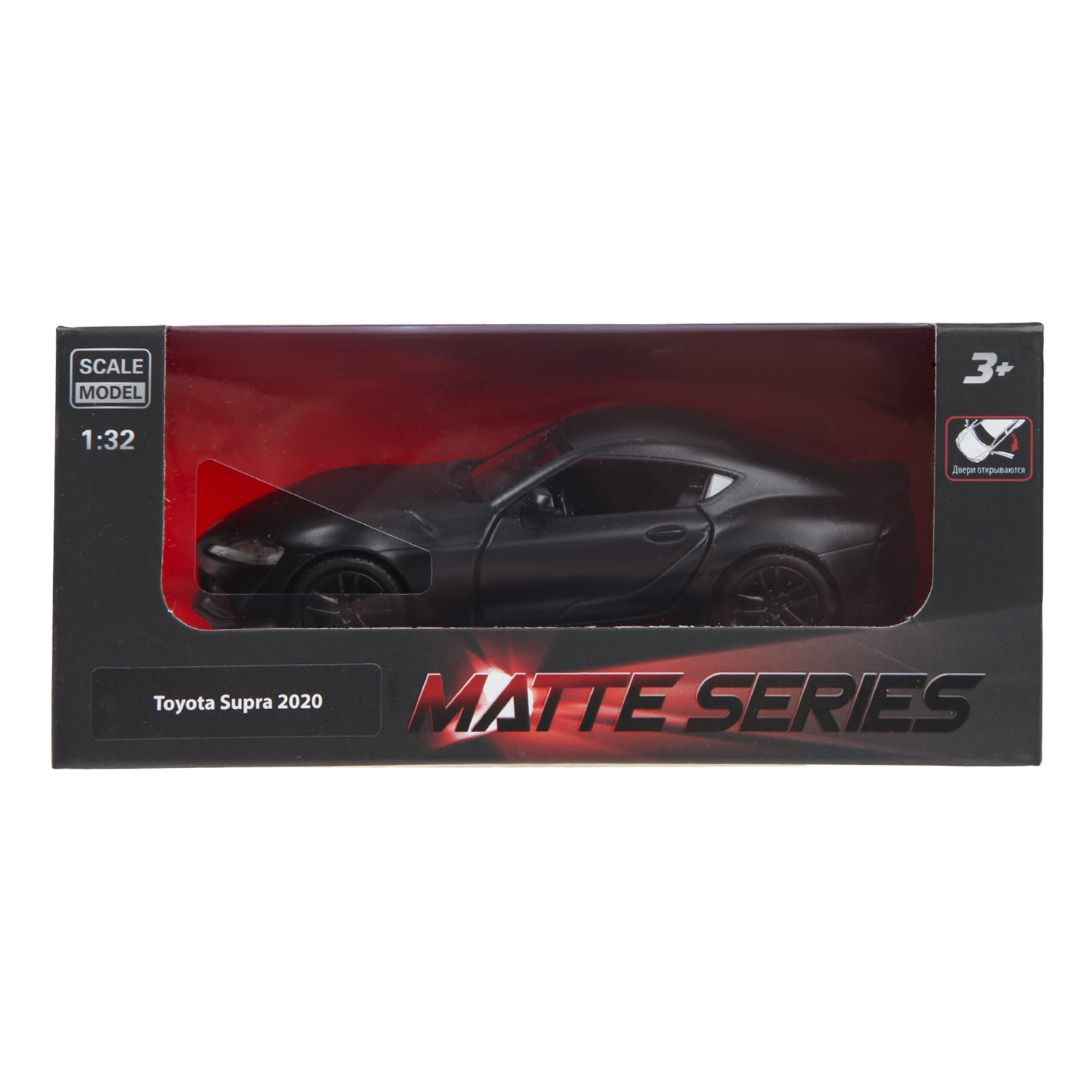 Автомобиль Mobicaro Toyota Supra 1:32 черный 544053M - фото 2