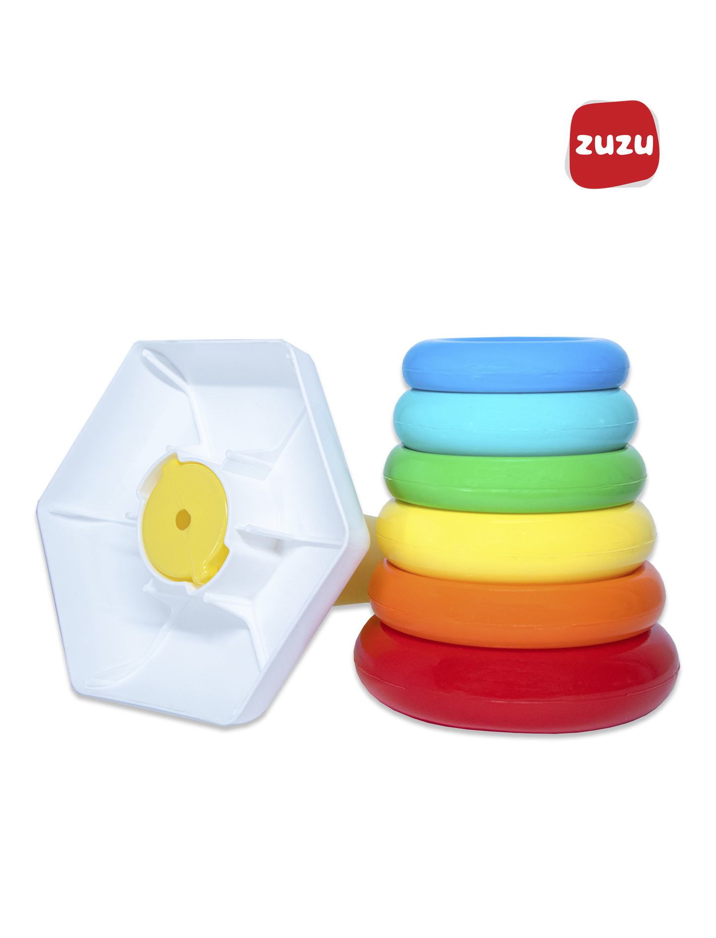 Игрушка ZUZUTOYS пирамидка - фото 2