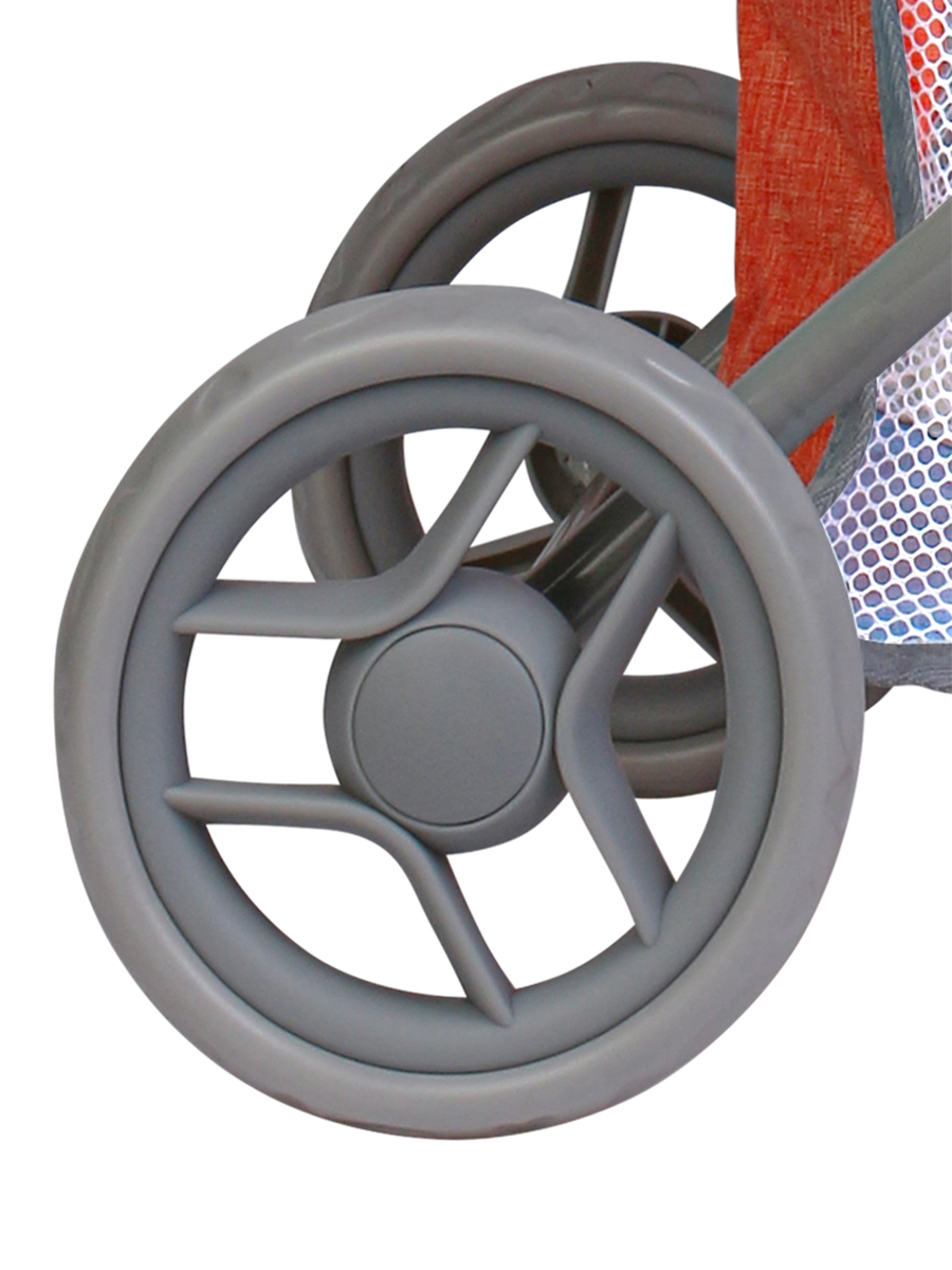 Коляска-трансформер, коляска 3 в 1, коляска-люлька, прогулочная коляска для кукол MELOBO 9346A - фото 15