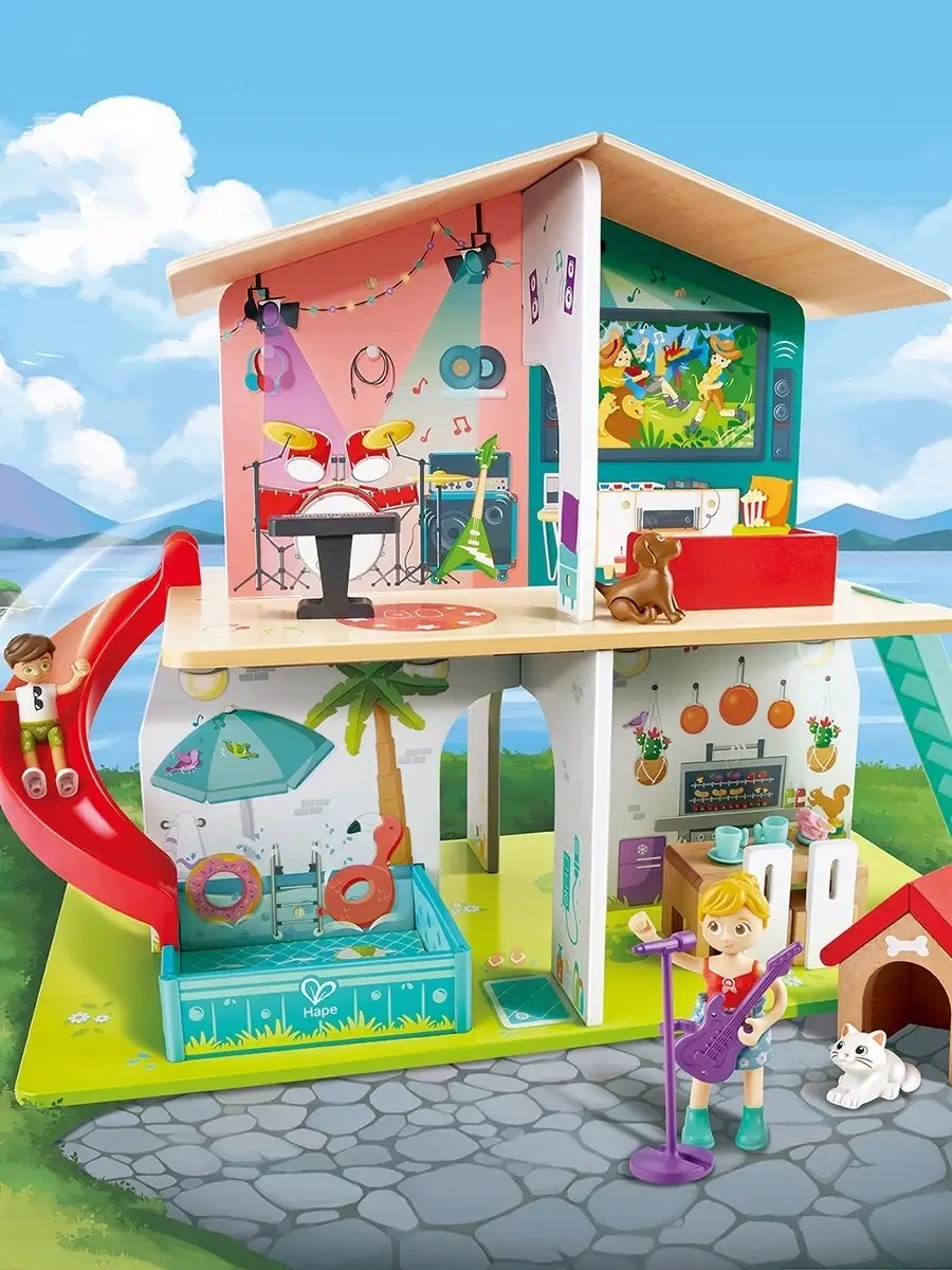 Домик для кукол Hape E3411_HP - фото 15