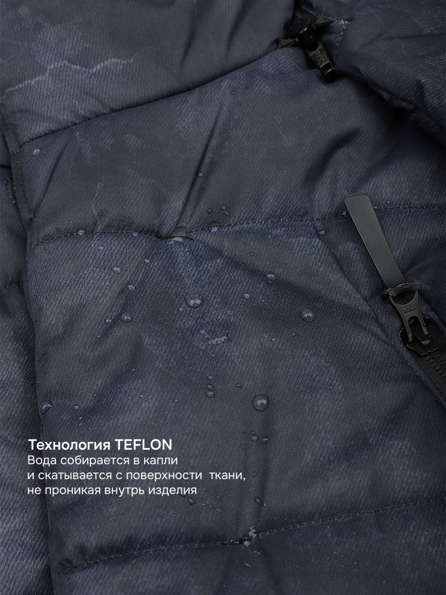 Куртка NIKASTYLE 4з8125 черный - фото 9