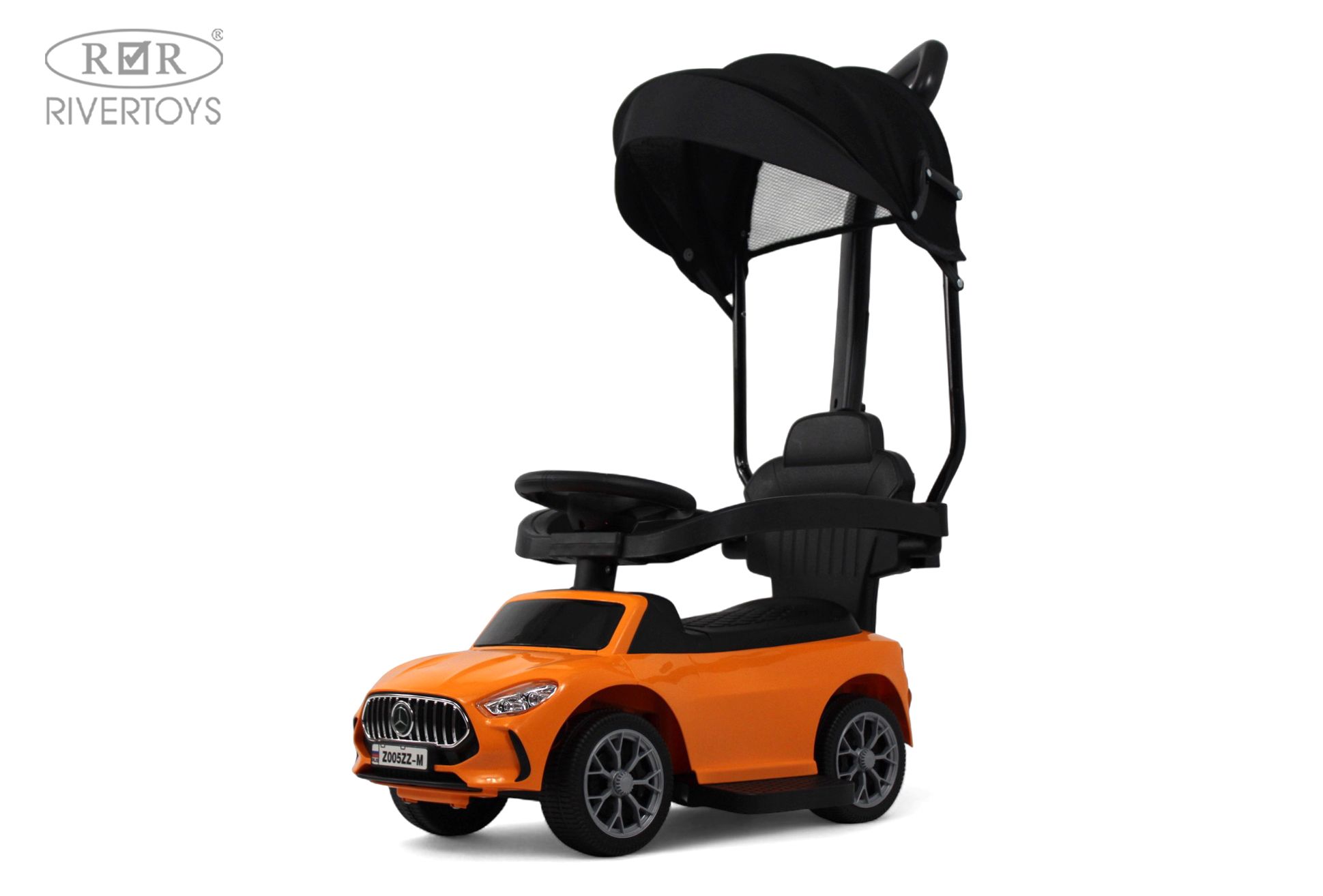 Каталка RIVERTOYS Z005ZZ-M-ORANGE оранжевый - фото 1