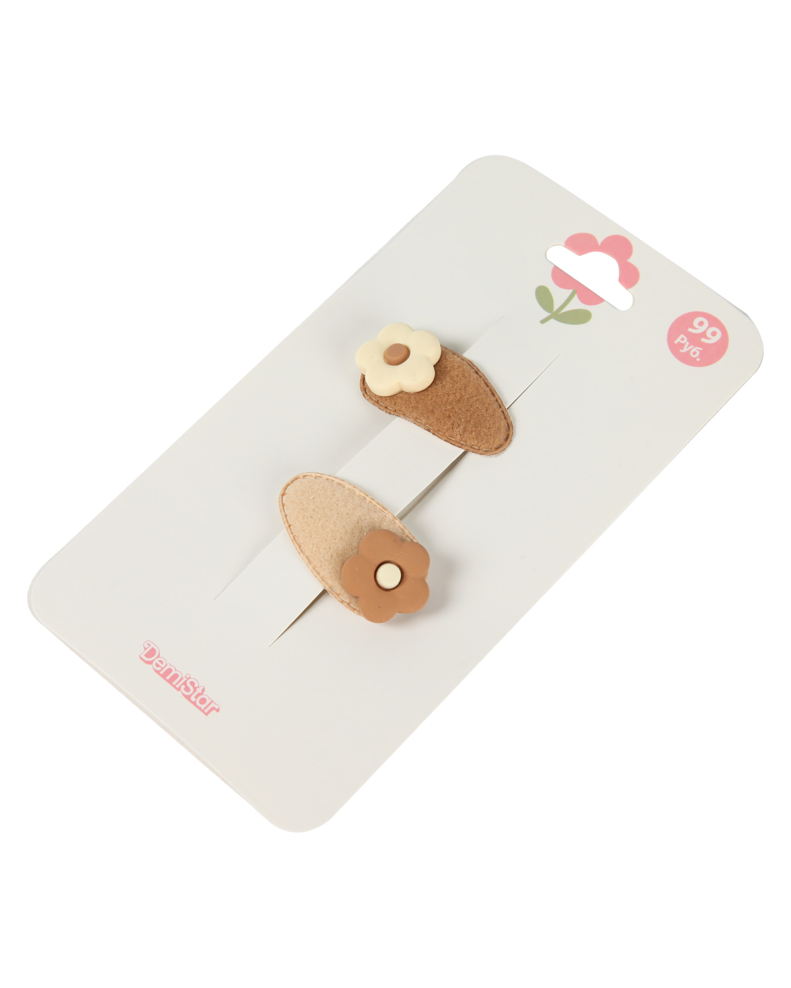 Заколка Demi Star Brown 2 шт. - фото 5