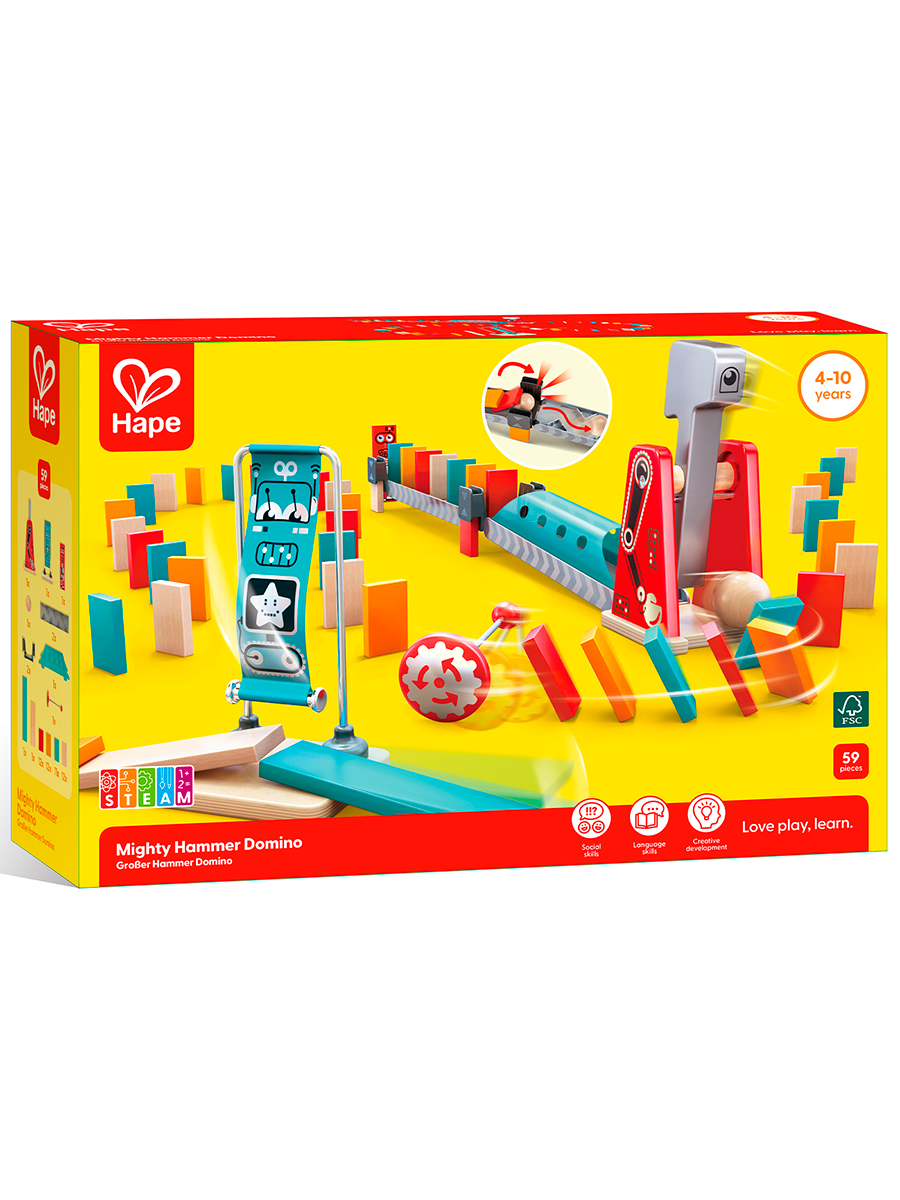 Настольная игра Hape Домино - фото 13