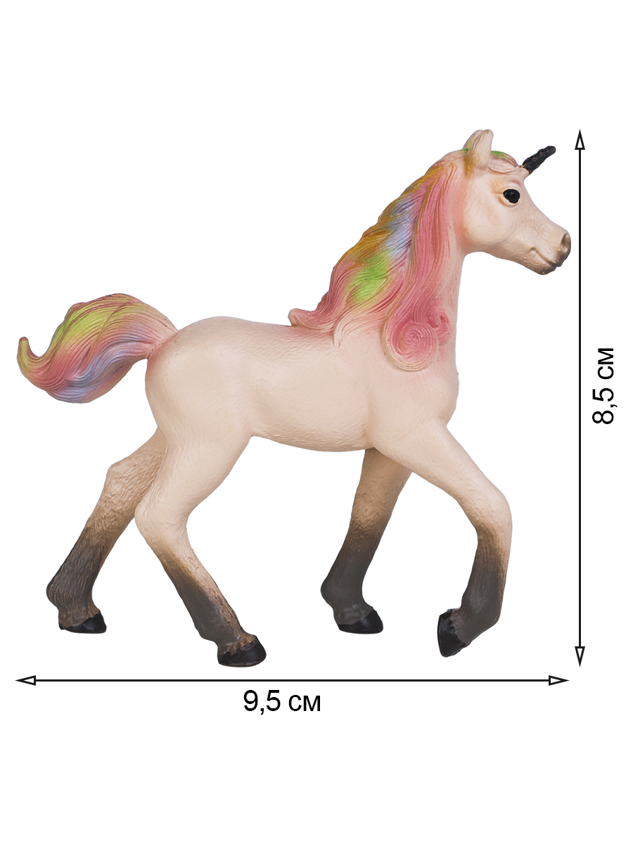 Фигурка Masai Mara Персиковый жеребенок-единорог - фото 7