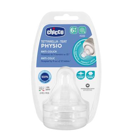 Соска Chicco Anti-Colic силикон 2 шт.