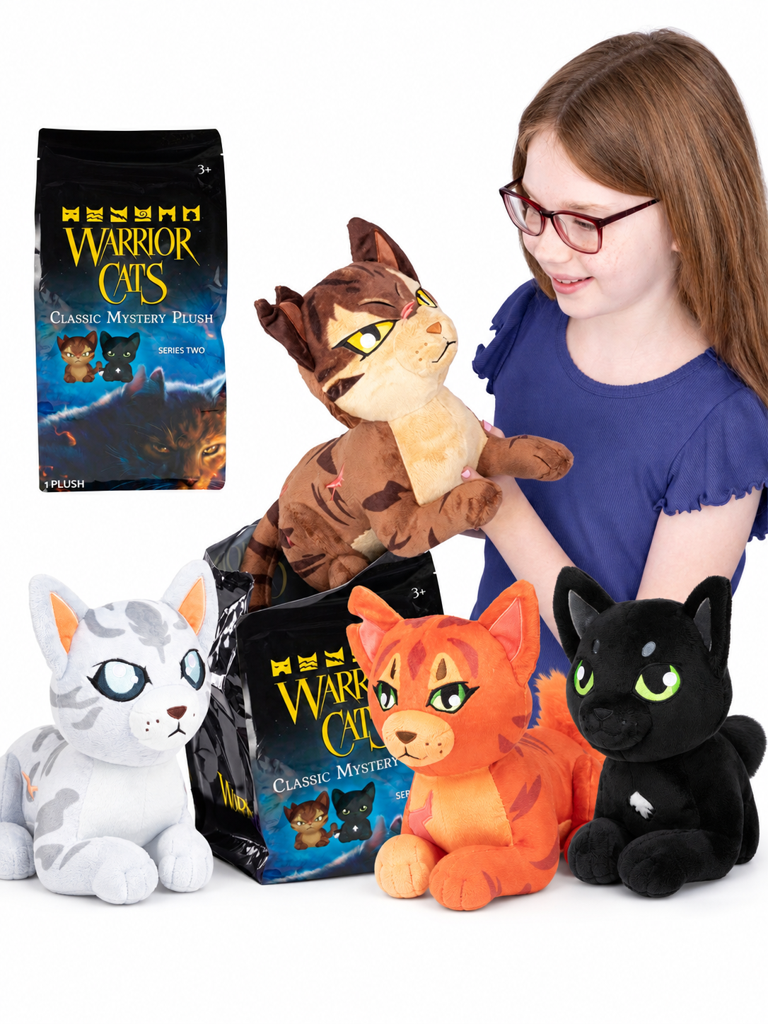 Мягкая игрушка Warrior Cats сюрприз Коты-воители 28см - фото 10
