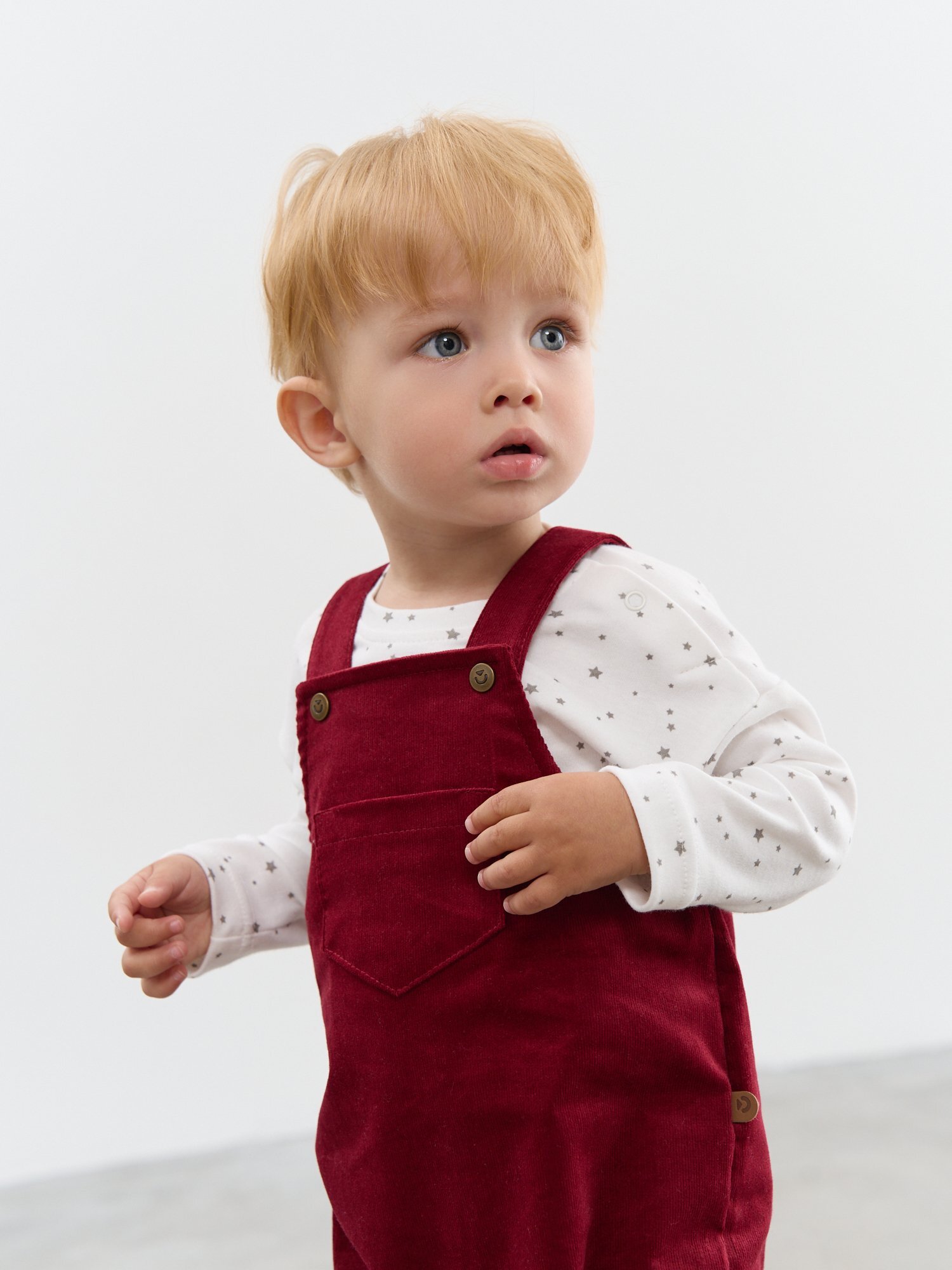 Лонгслив BUNGLY 1R9098/Серые звезды - фото 3