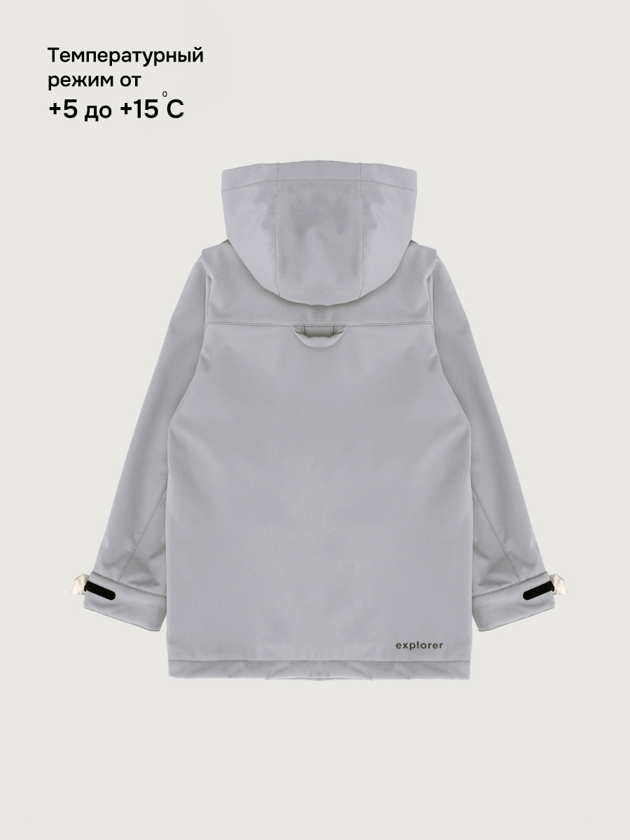 Ветровка NIKASTYLE 4л16126 серый - фото 5