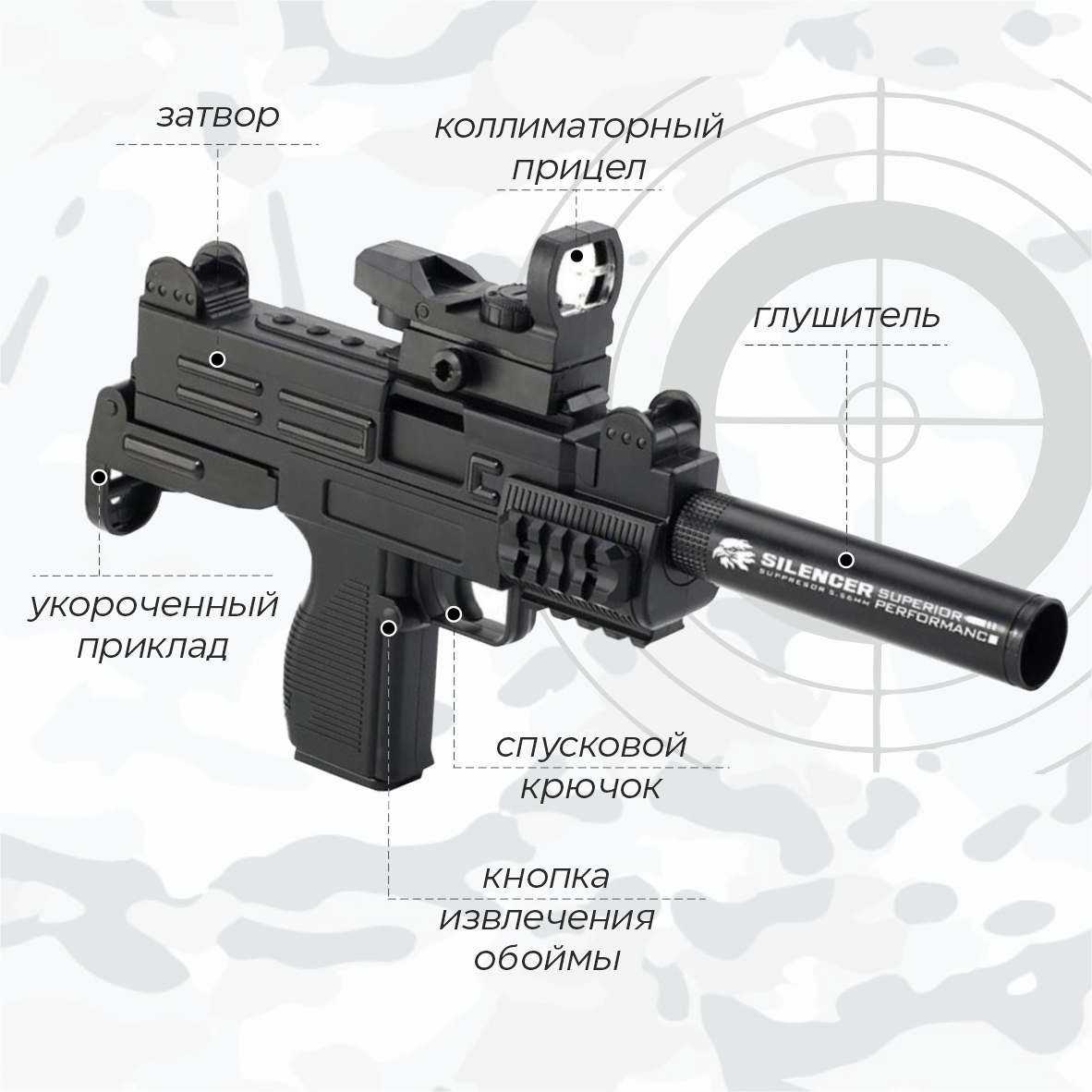 Пистолет AUTOGUN - фото 4