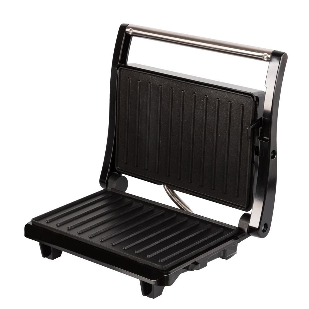 Изображение товара Электрический пресс-гриль Endever Grillmaster 113 компактный мощный для дома и кухни