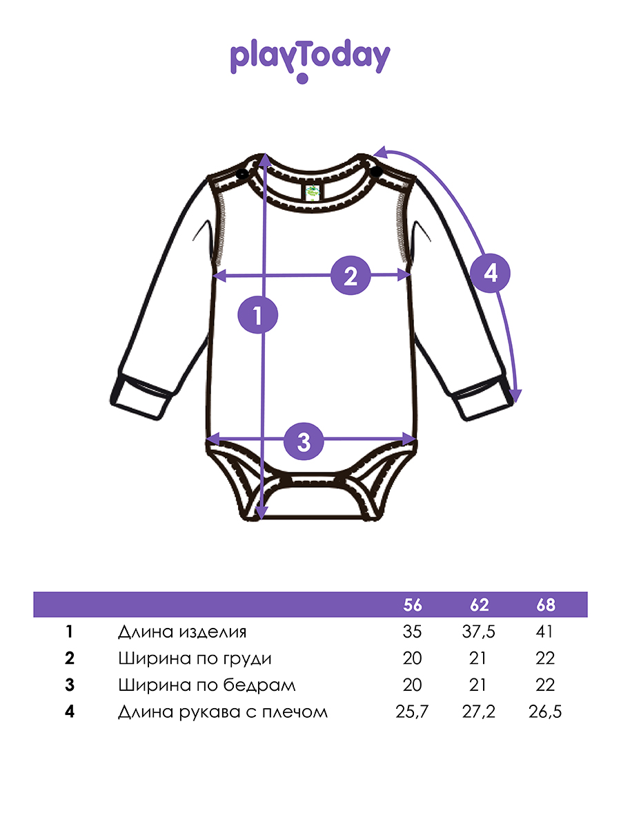 Боди 2 шт PlayToday 12614016 - фото 5