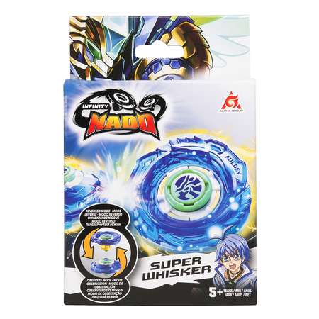 Игровой набор Infinity Nado Волчок Super Whisker