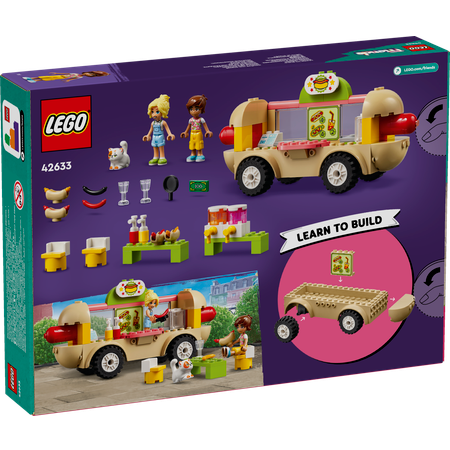 Конструктор LEGO Friends Грузовик для хот-догов блочный
