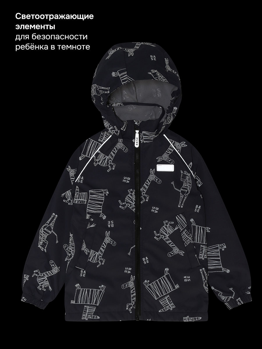 Ветровка BASE by NIKASTYLE б4л10126 графит - фото 7