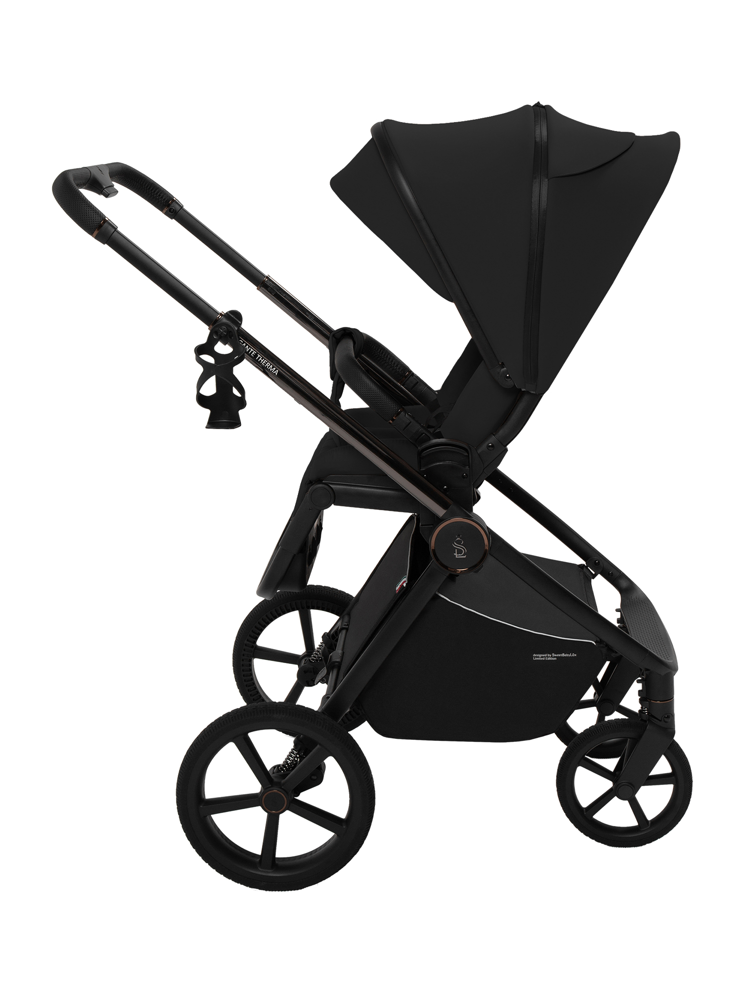 Коляска 2в1 Sweet Baby SBL Elegante Therma Black черный - фото 30