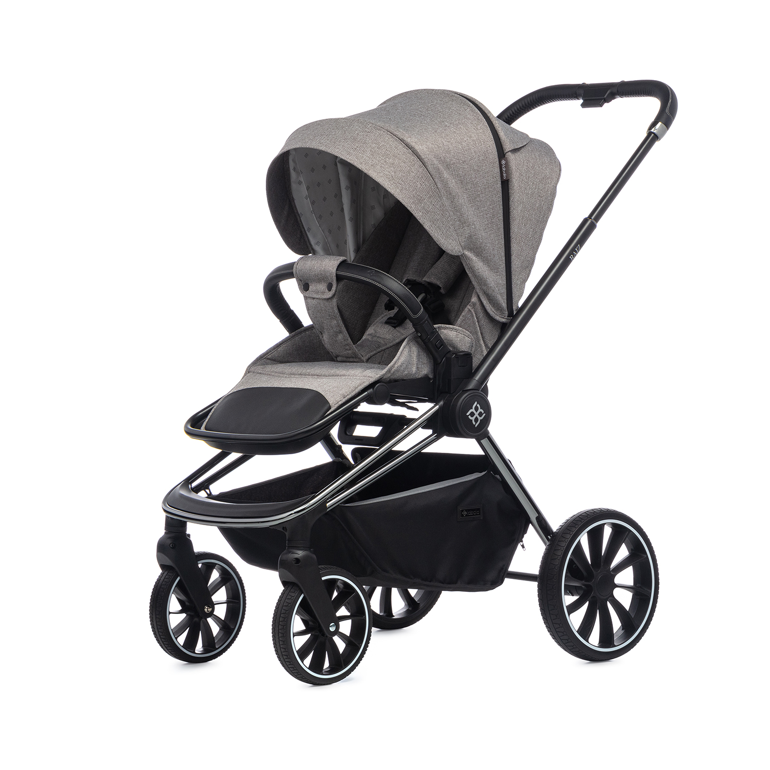 Коляска 2в1 Labala Raiz Light grey - фото 9