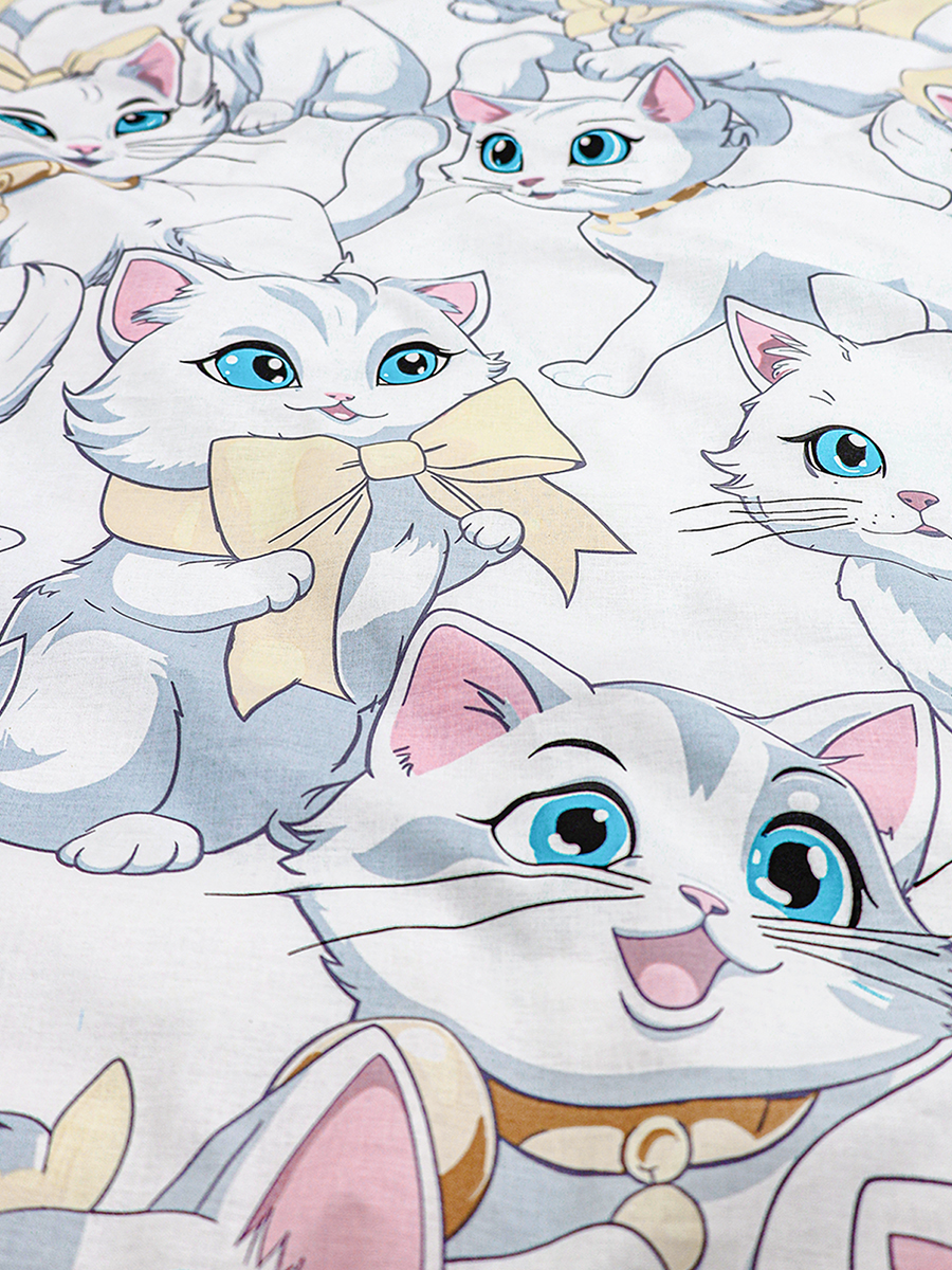 Комплект постельного белья BRAVO kids dreams Муррмяу полутораспальный 3 предм. - фото 8