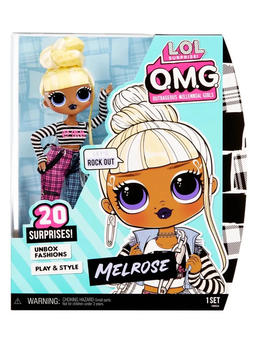 Кукла модельная L.O.L. Surprise! OMG Core Melrose 00-00019147 - фото 8