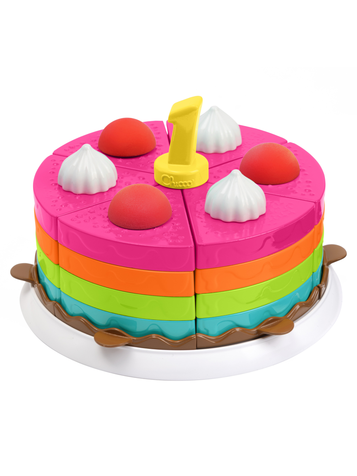 Конструктор Chicco Торт "Радуга" 42 дет. - фото 15