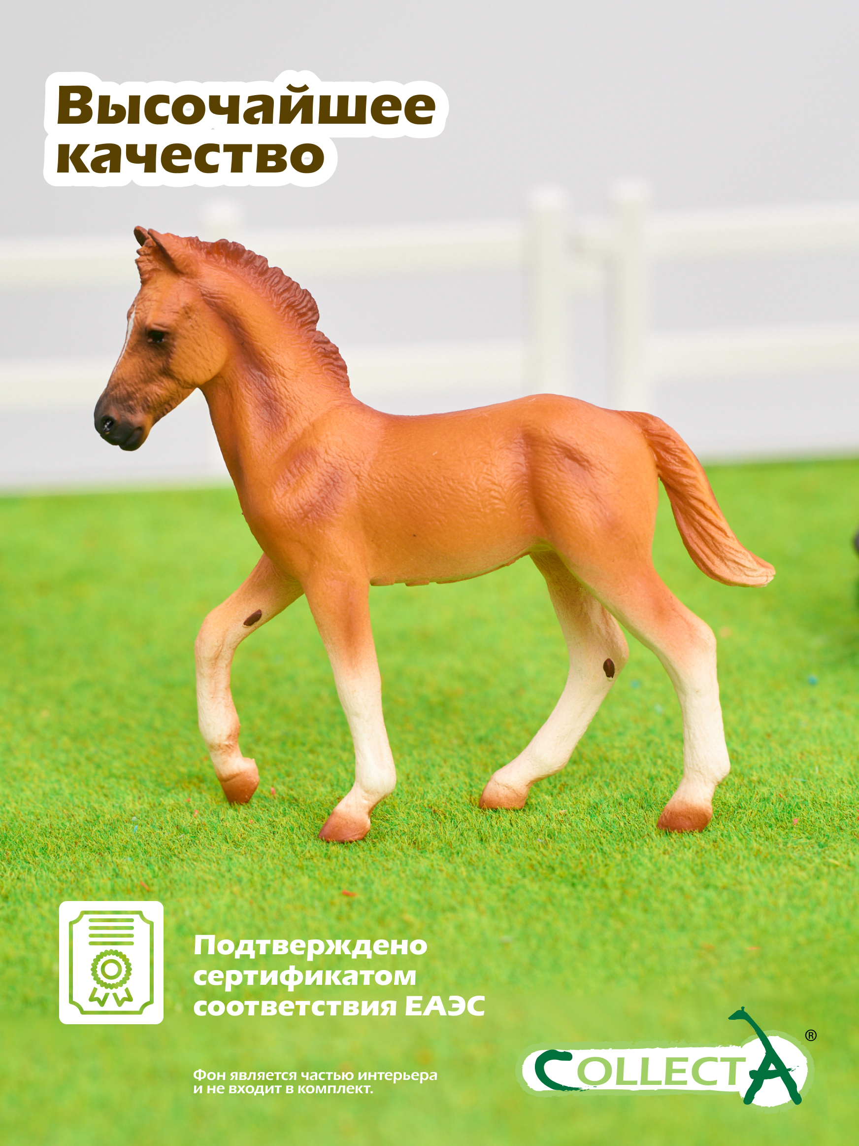 Фигурка Collecta Жеребёнок Перуанский Пасо - фото 5